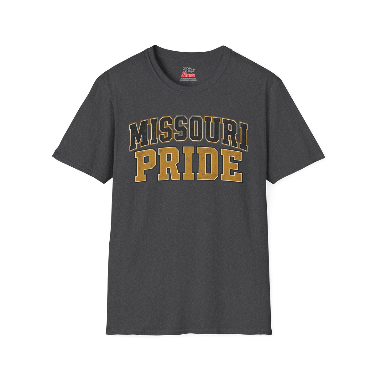 Missouri Pride Unisex Softstyle T Shirt State Name Graphic Tee