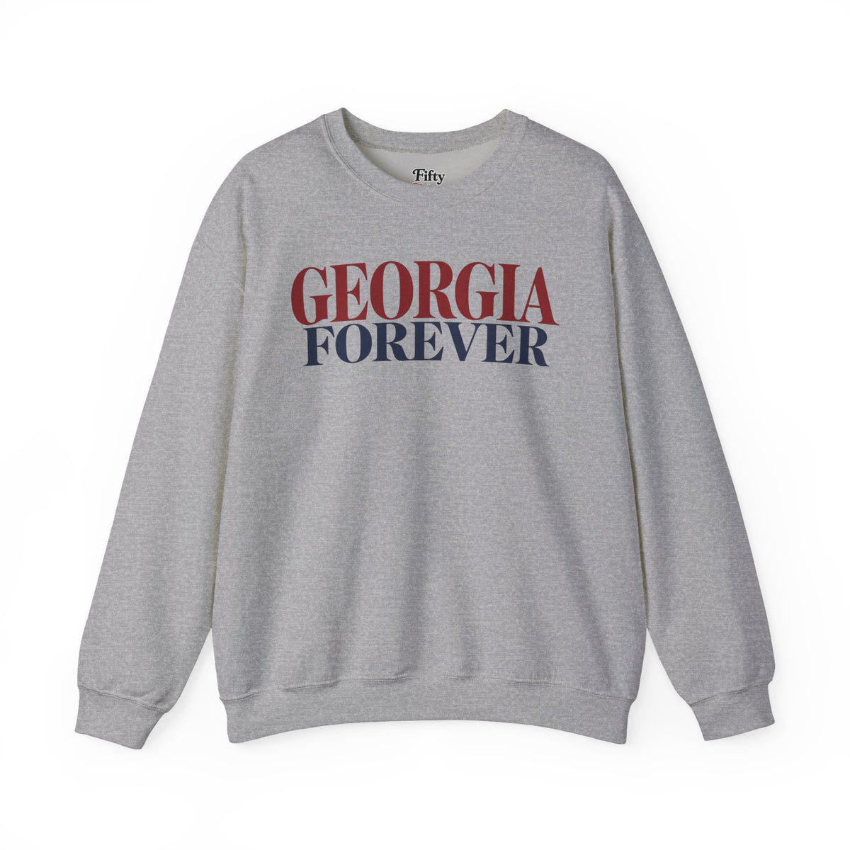 Georgia Forever Unisex Crewneck Sweatshirt State Name Graphic