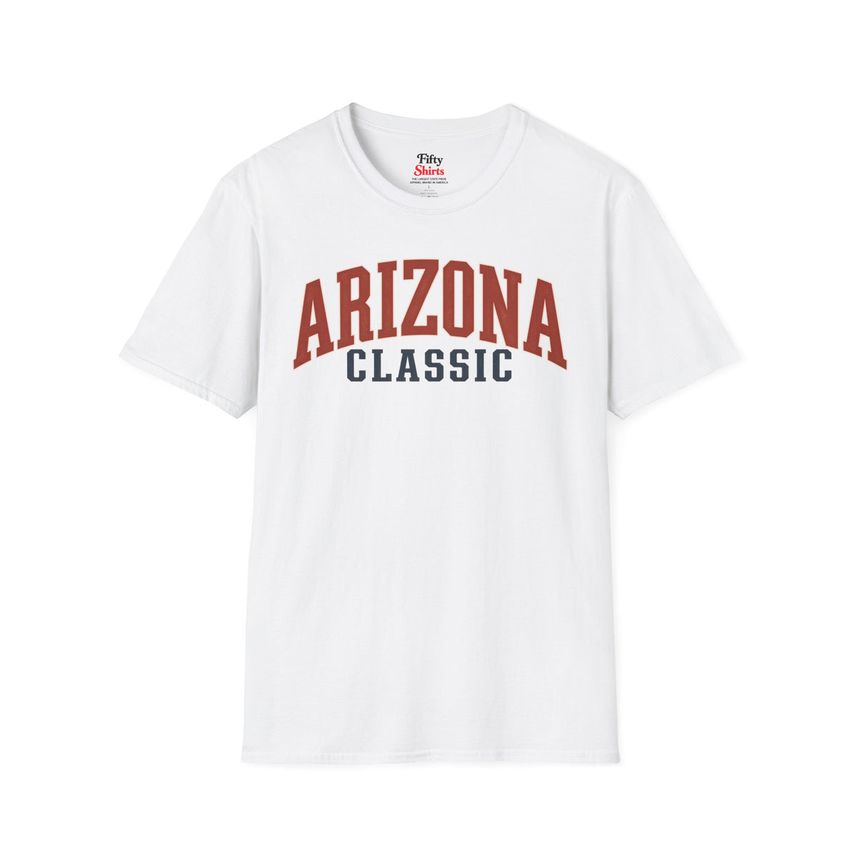 Arizona Classic Unisex Softstyle T Shirt State Name Graphic Tee