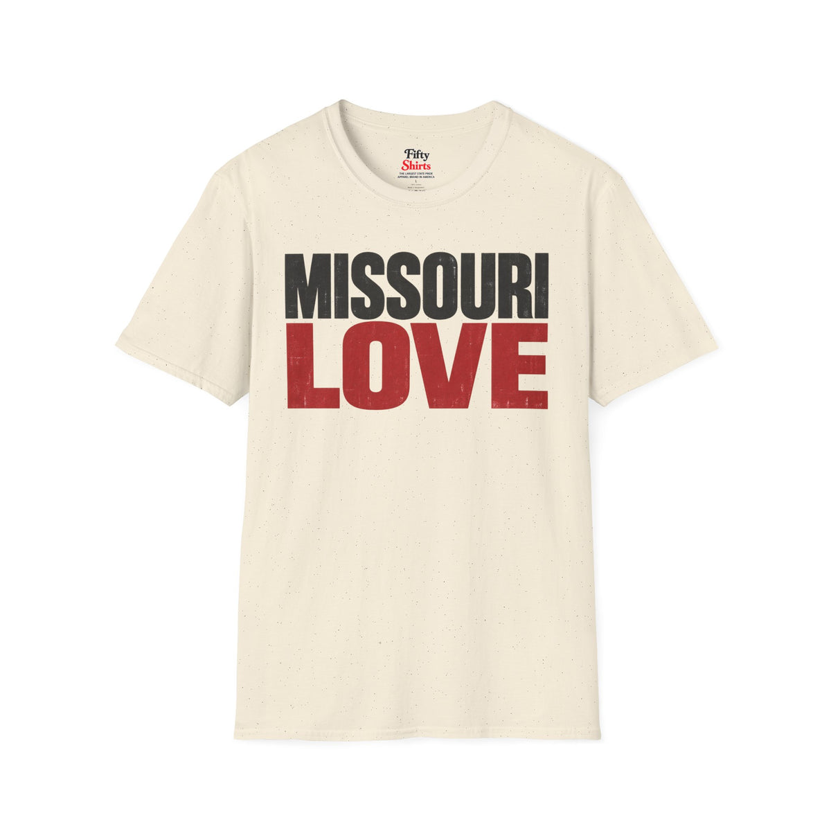 Missouri Love Unisex Softstyle T Shirt State Name Graphic Tee
