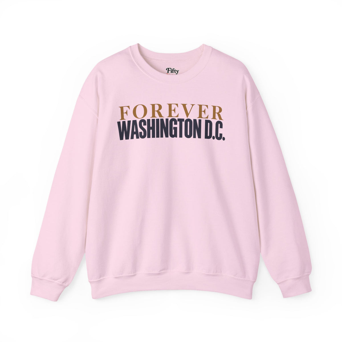 Forever Washington DC Unisex Crewneck Sweatshirt State Name Graphic