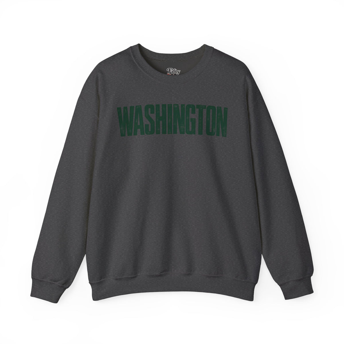 Washington Unisex Crewneck Sweatshirt State Name Graphic