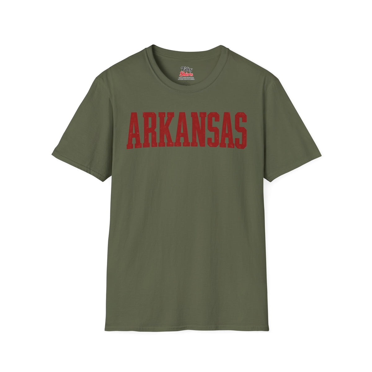 Arkansas Unisex Softstyle T Shirt State Name Graphic Tee