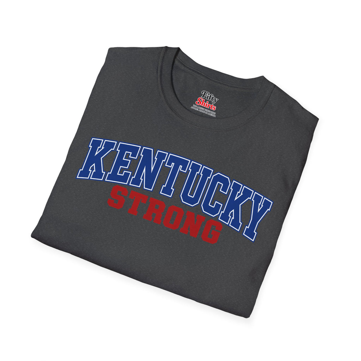 Kentucky Strong Unisex Softstyle T Shirt State Name Graphic Tee