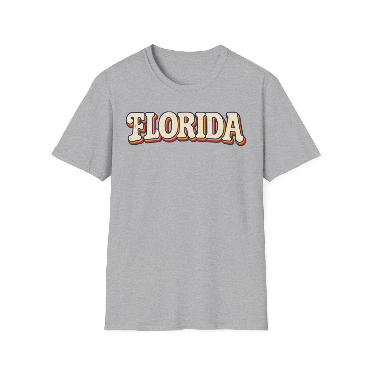 Florida Unisex Softstyle T Shirt State Name Graphic Tee