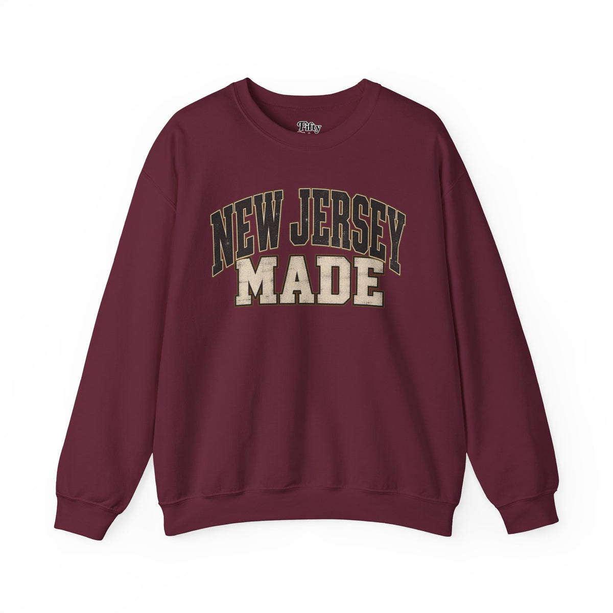 New Jersey made Unisex Crewneck Sweatshirt State Name Graphic