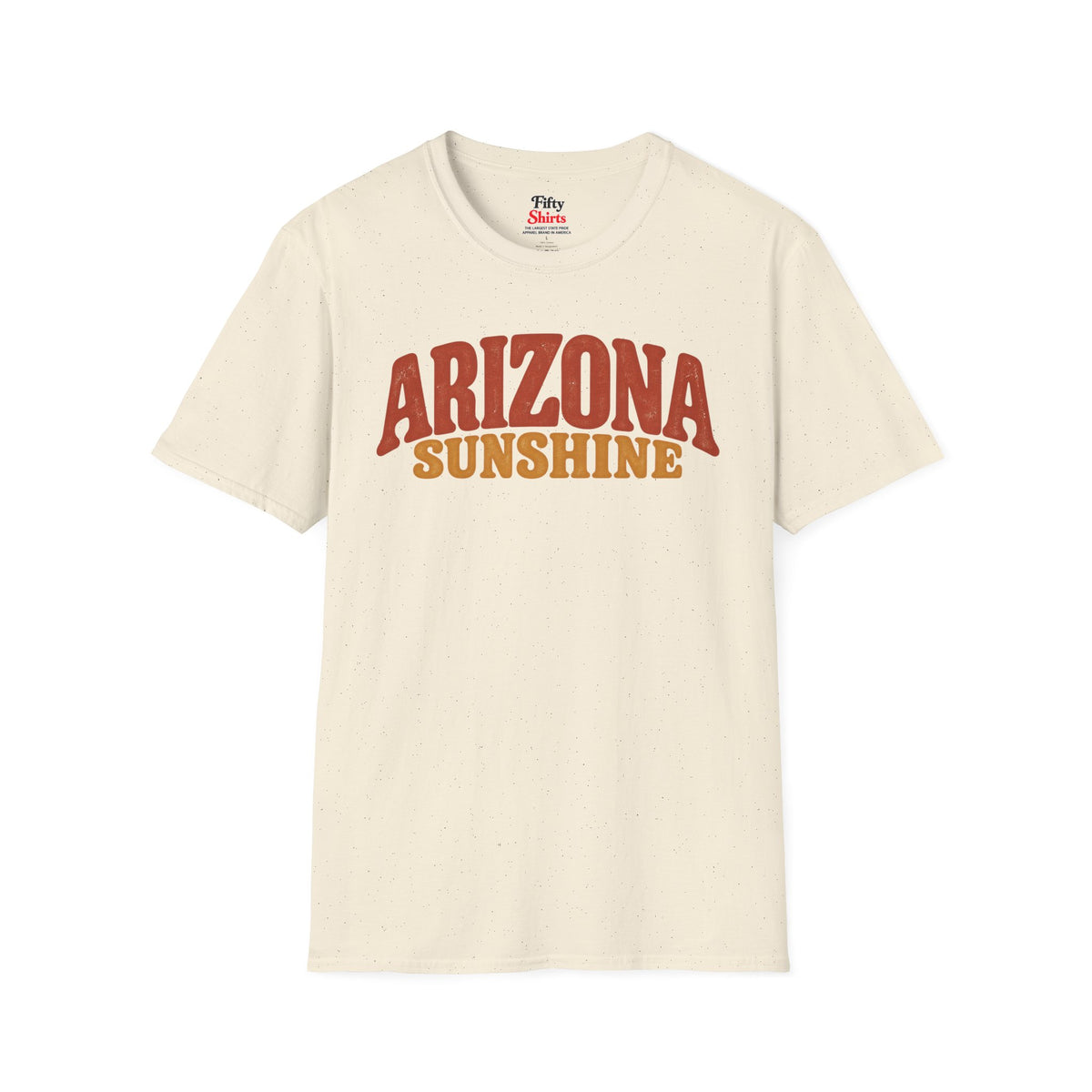 Arizona Sunshine Unisex Softstyle T Shirt State Name Graphic Tee