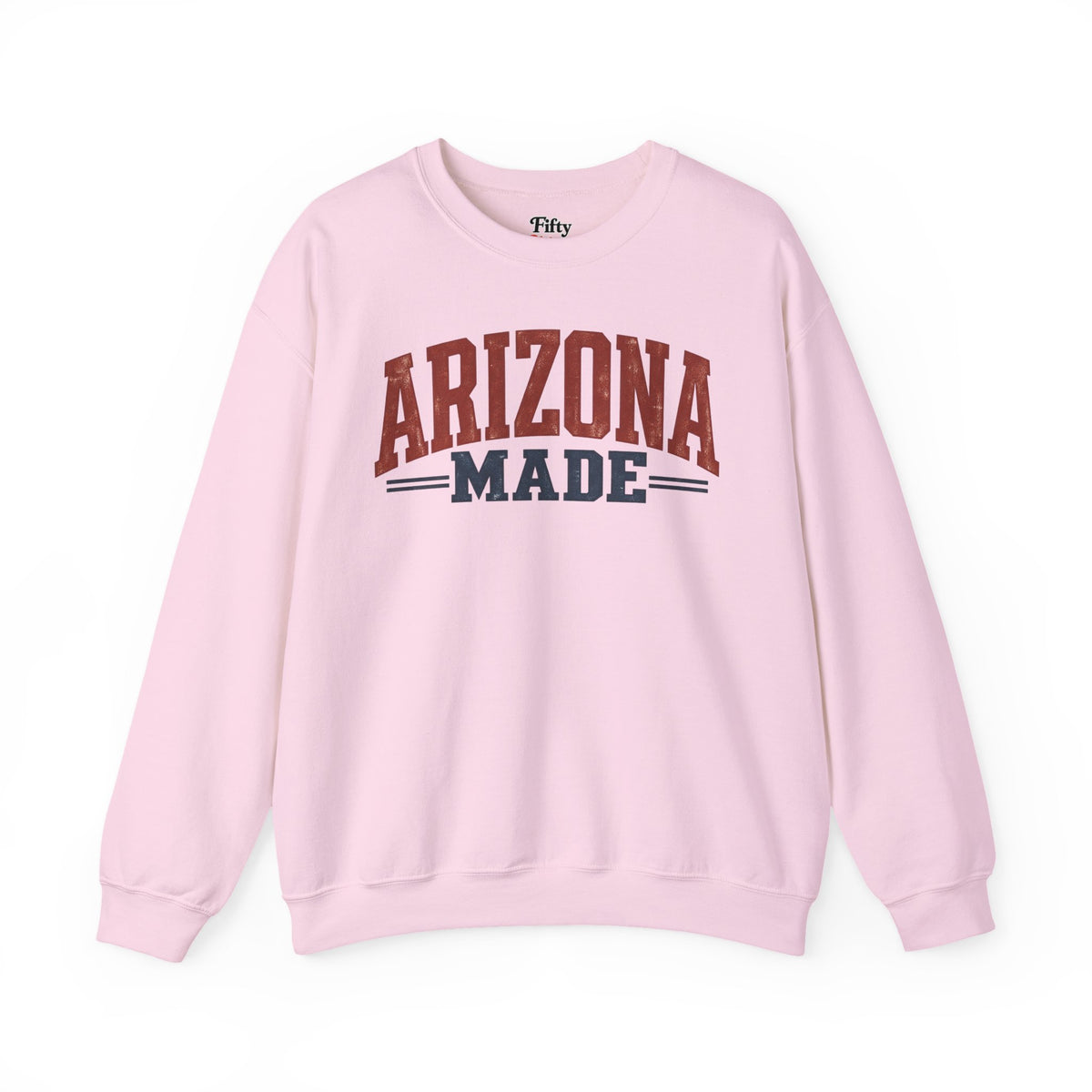 Arizona Made Unisex Crewneck Sweatshirt State Name Graphic