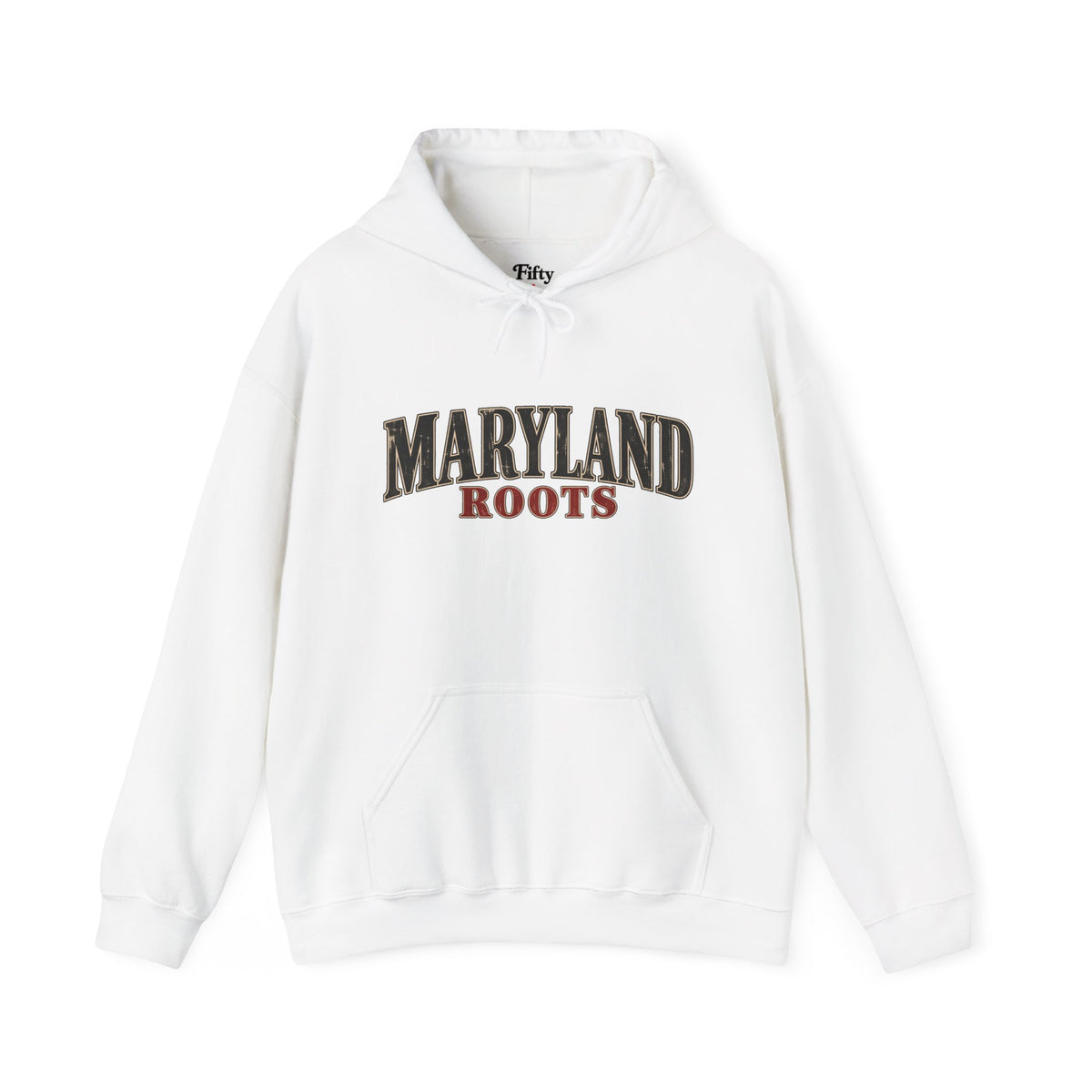 Maryland Roots Unisex Hoodie State Name Graphic