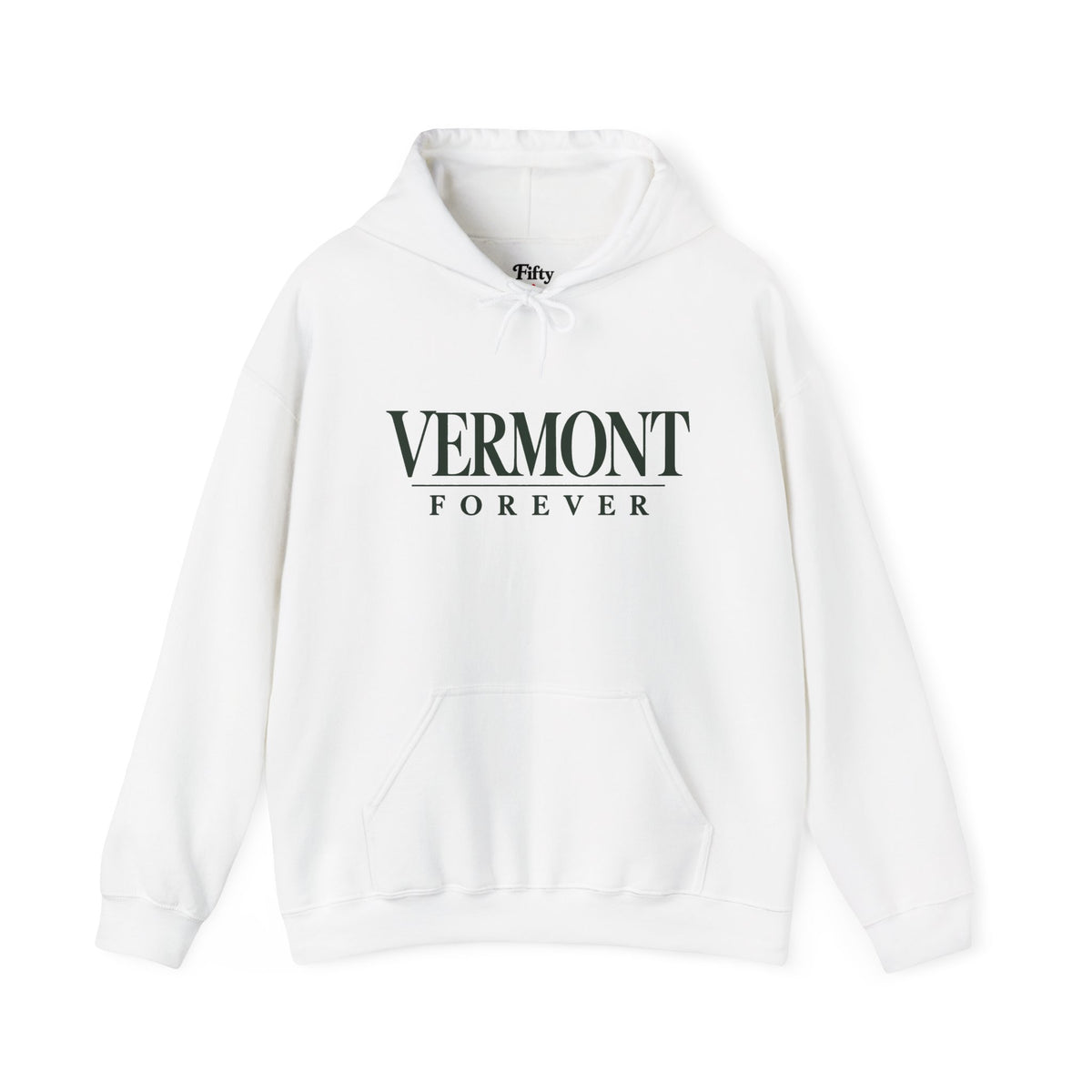 Vermont Forever Unisex Hoodie State Name Graphic