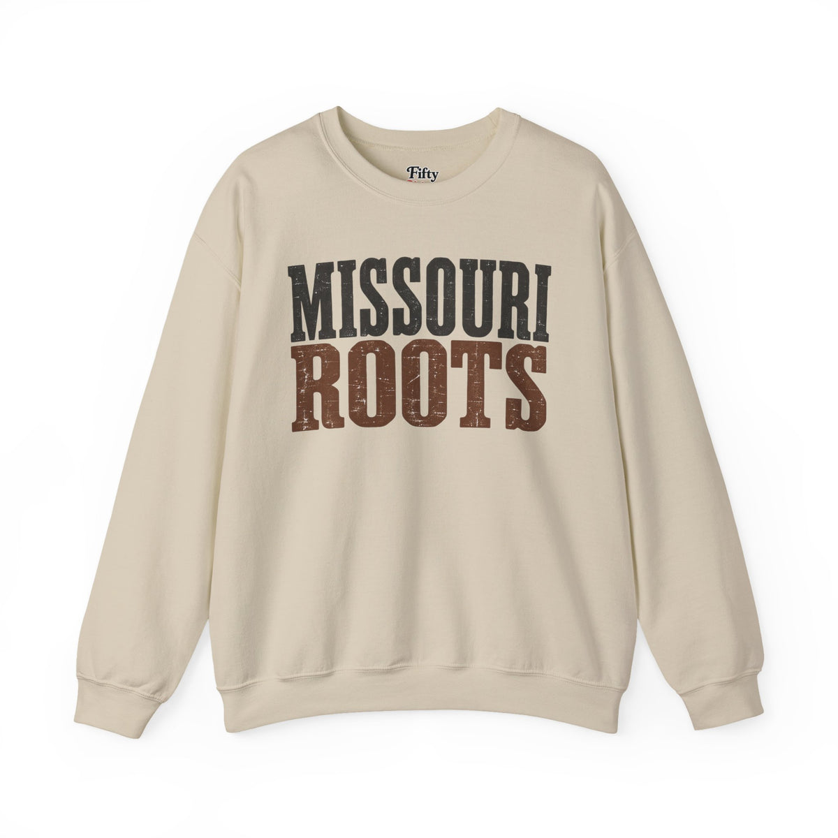 Missouri Roots Unisex Crewneck Sweatshirt State Name Graphic