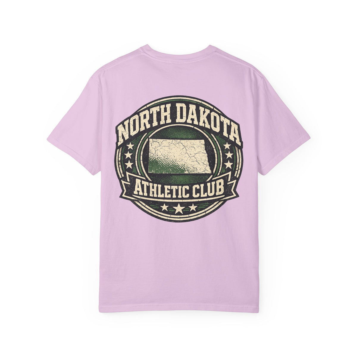 North Dakota Athletic Club Unisex Comfort Color 1717 Streetwear Graphic Tee