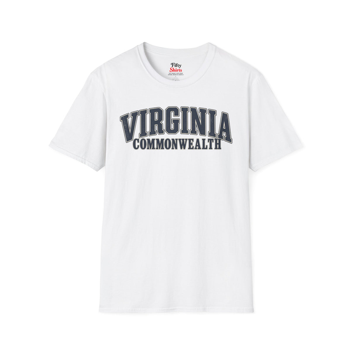 Virginia Commonweatlh Unisex Softstyle T Shirt State Name Graphic Tee