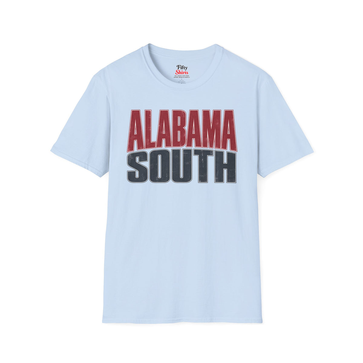 Alabama South Unisex Softstyle T Shirt State Name Graphic Tee