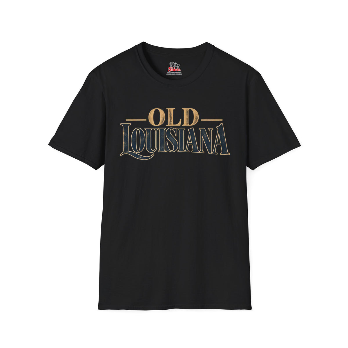 Old Louisiana Unisex Softstyle T Shirt State Name Graphic Tee