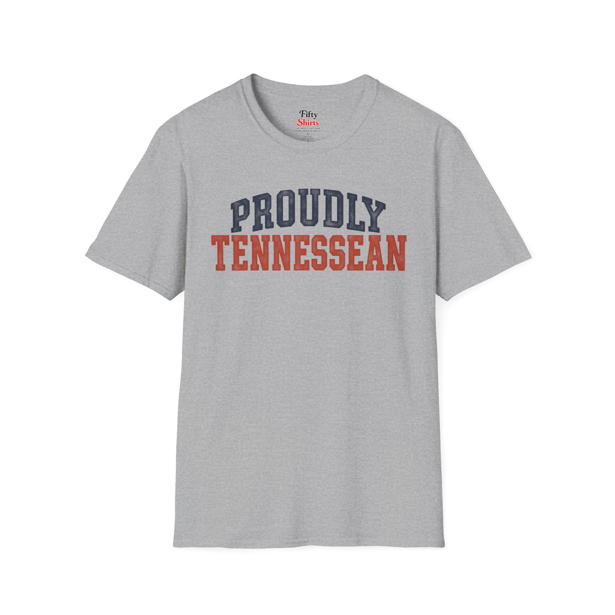 Proudly Tennessean Tennessee Unisex Softstyle T Shirt State Name Graphic Tee