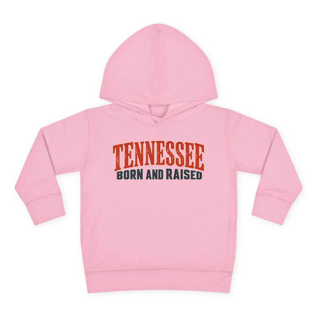 Tennessee Born and Raised Premium Southern Heritage Unisex Toddler Pullover Fleece Hoodie