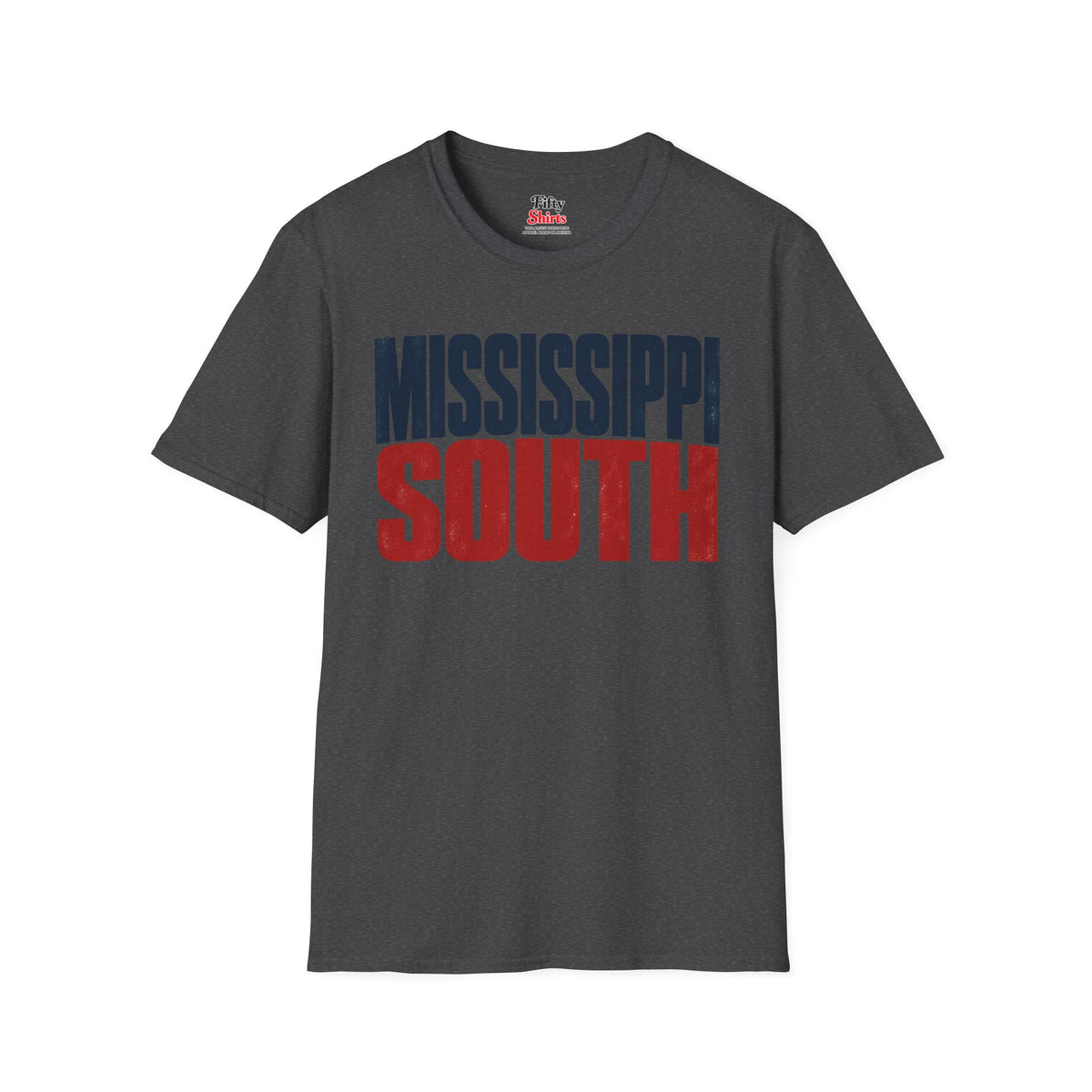 Mississippi South Unisex Softstyle T Shirt State Name Graphic Tee