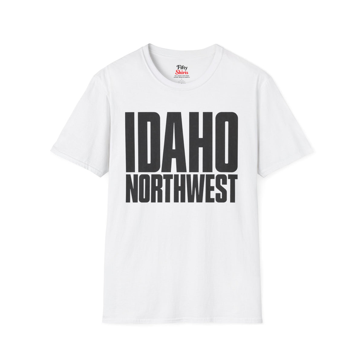 Idaho Northwest Unisex Softstyle T Shirt State Name Graphic Tee
