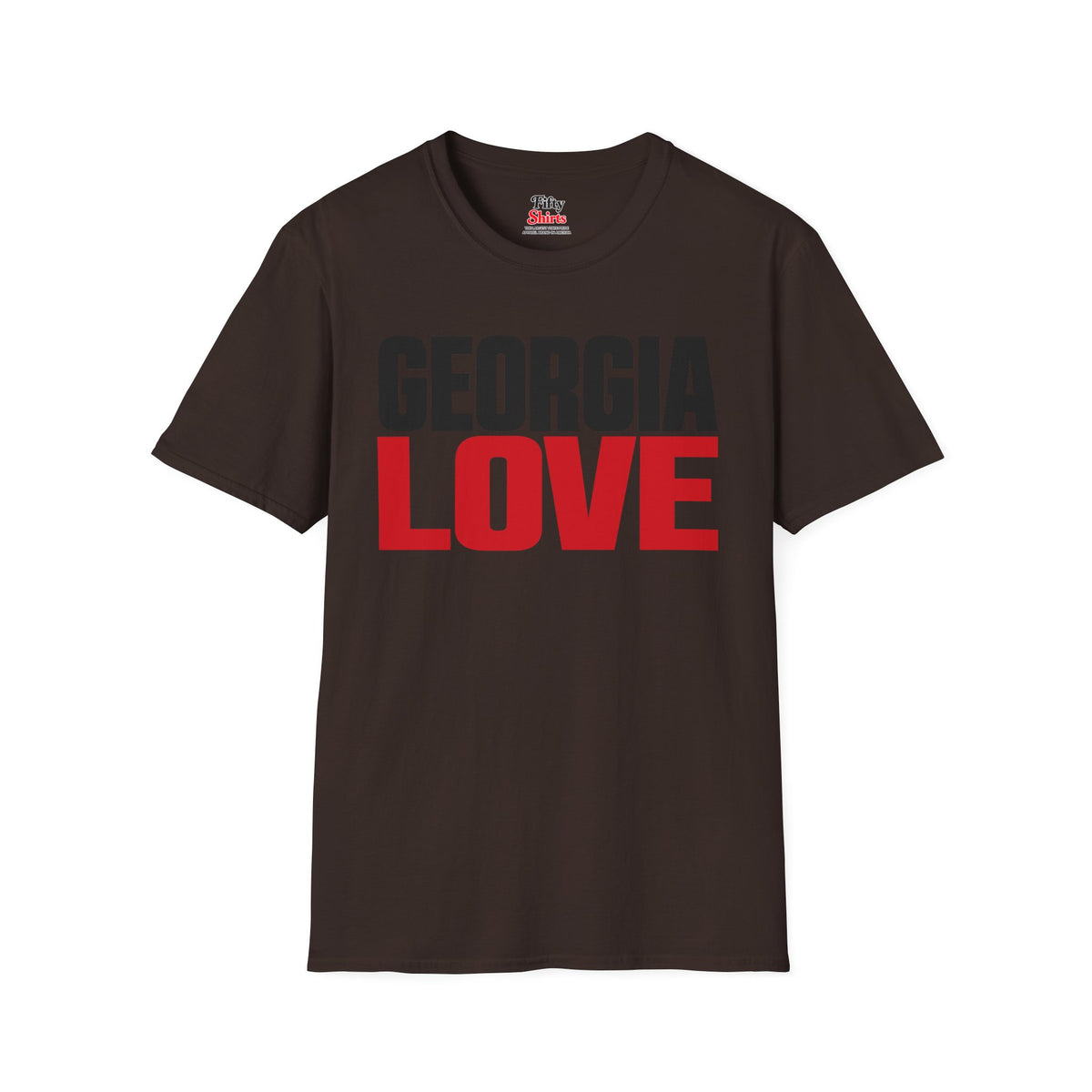 Georgia Love Unisex Softstyle T Shirt State Name Graphic Tee