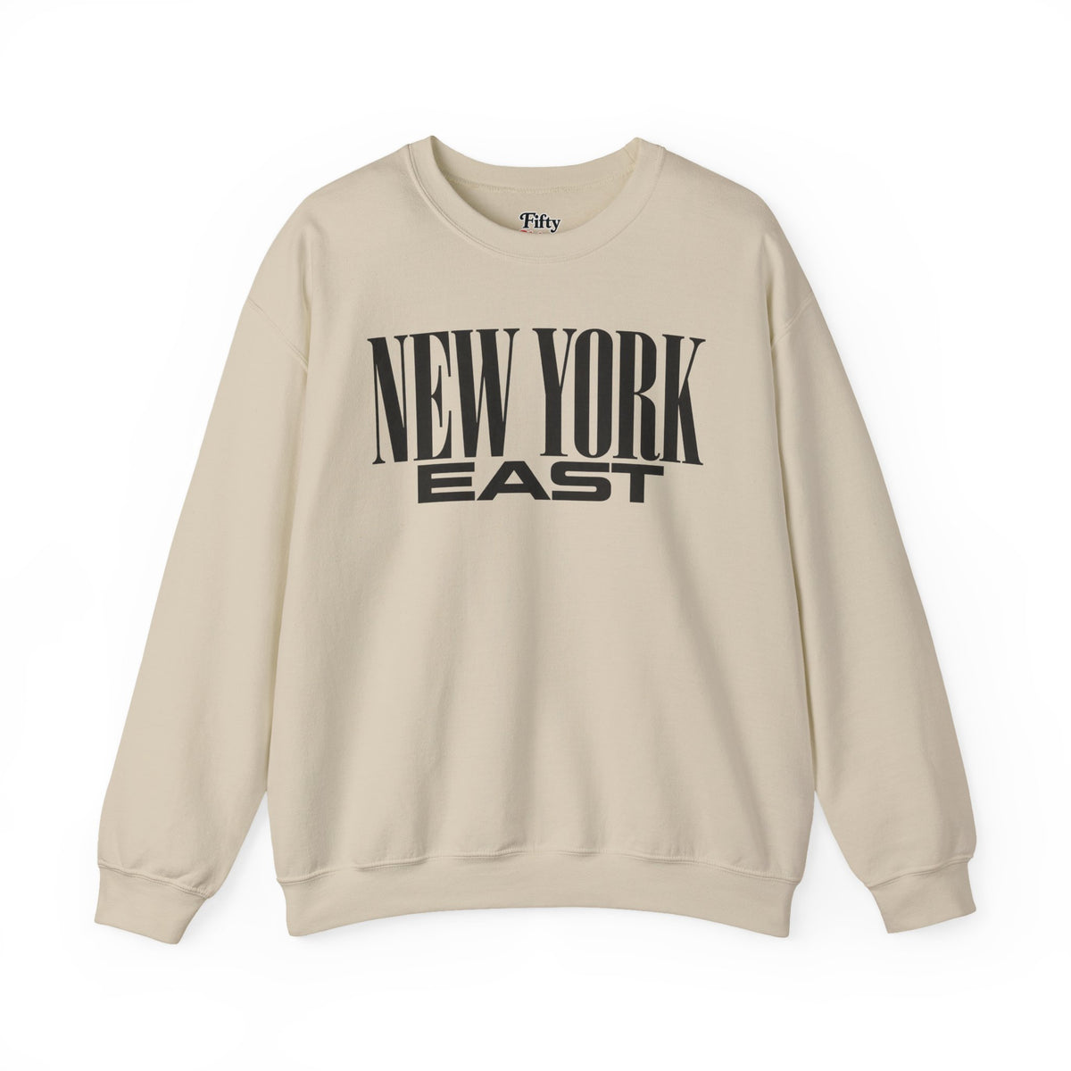 New York East Unisex Crewneck Sweatshirt State Name Graphic