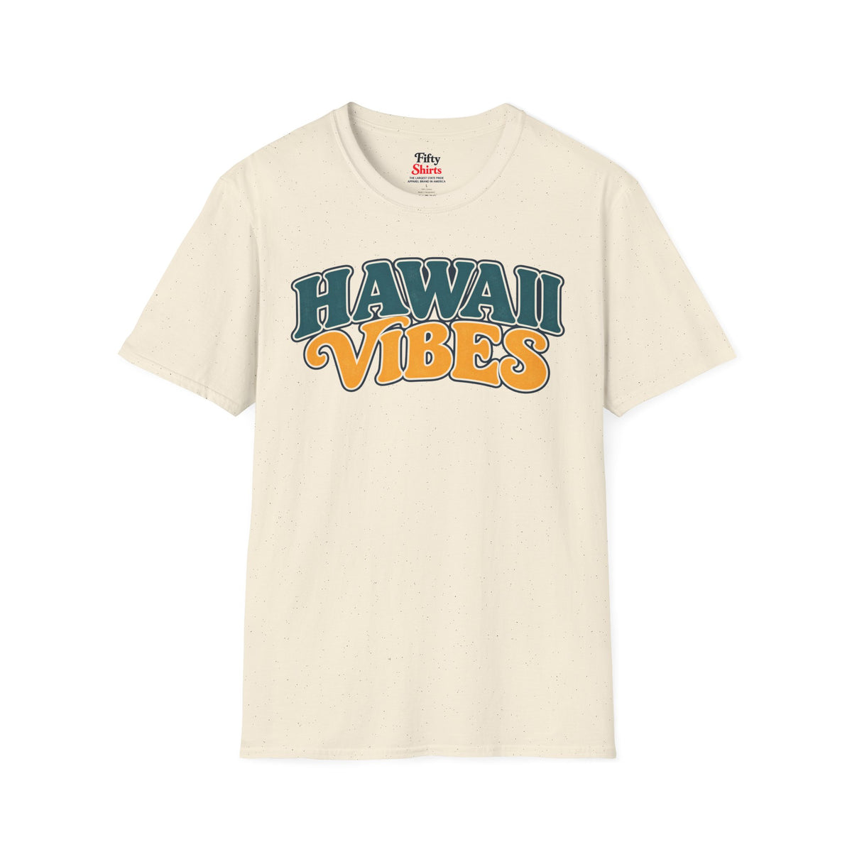 Hawaii Vibes Unisex Softstyle T Shirt State Name Graphic Tee