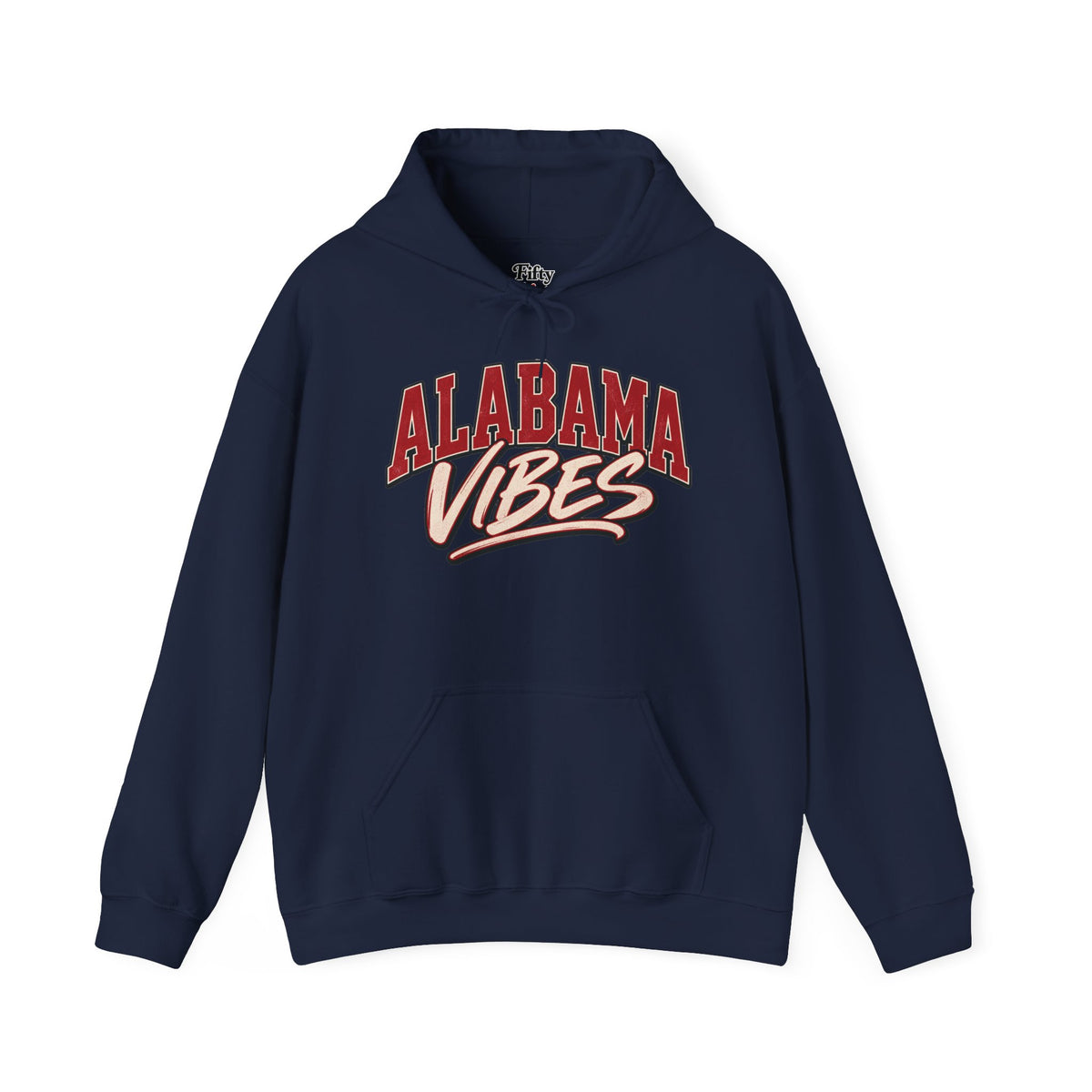 Alabama Vibes Unisex Hoodie State Name Graphic