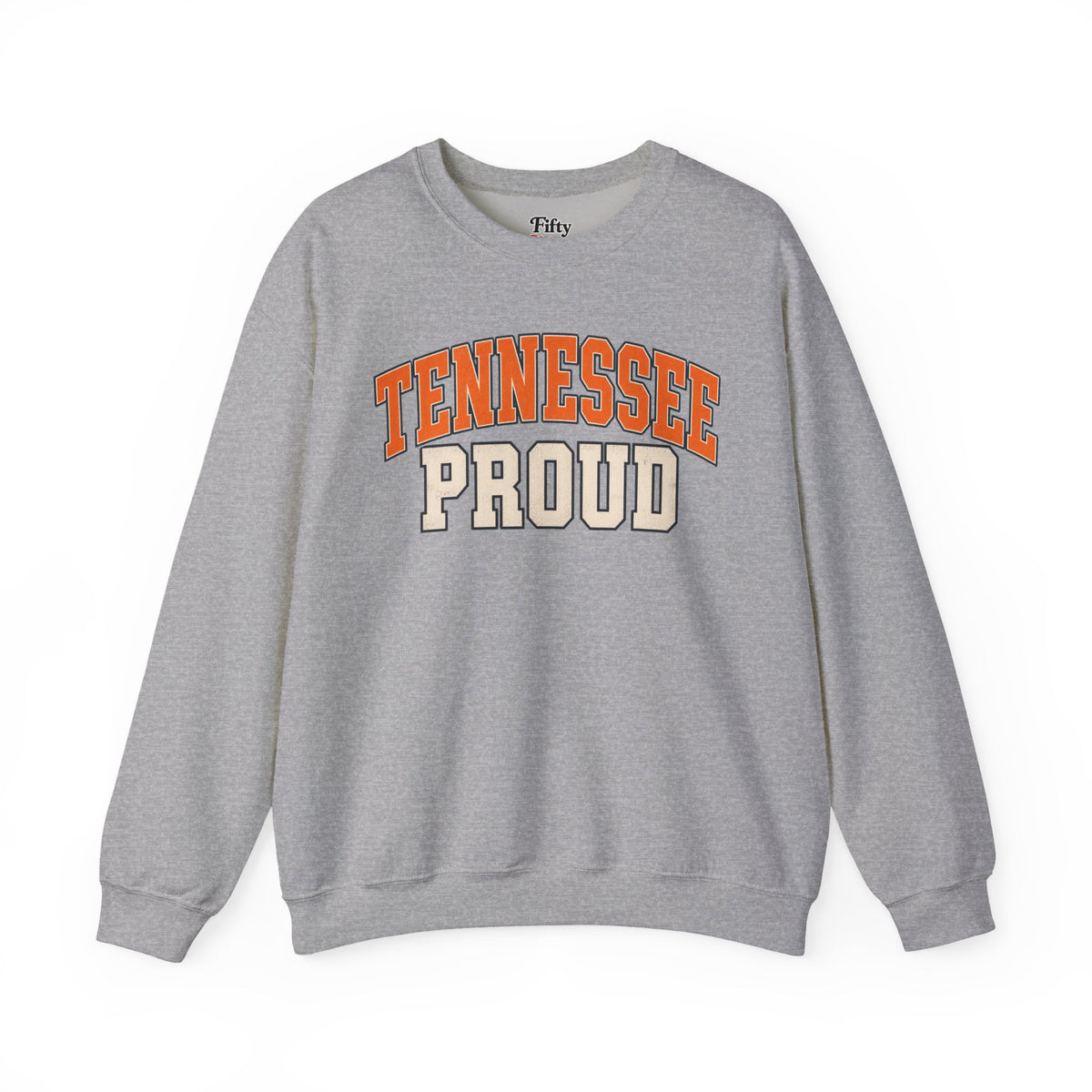 Tennessee Proud Unisex Crewneck Sweatshirt State Name Graphic