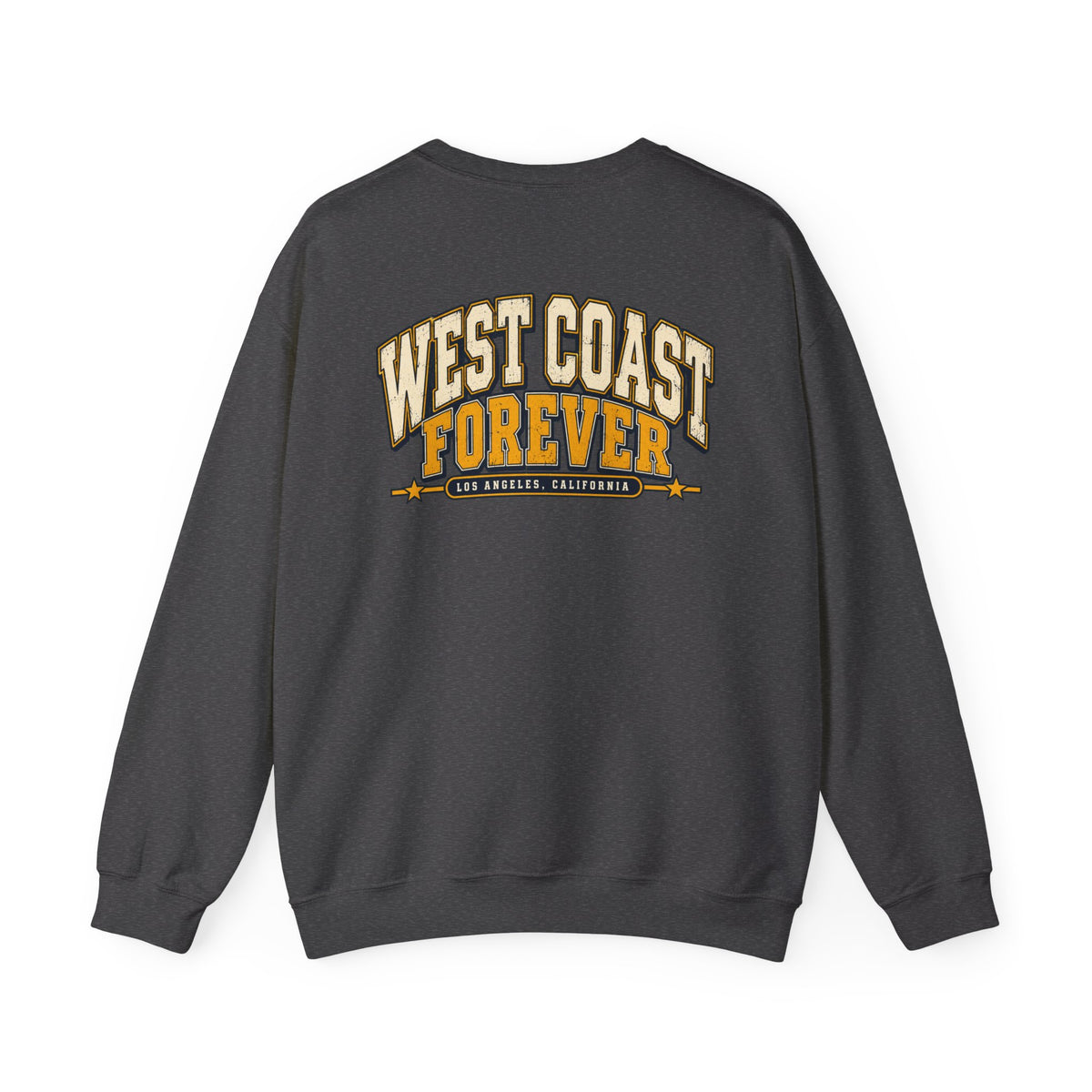 West Coast Forever Los Angeles Unisex Crewneck Sweatshirt Graphic