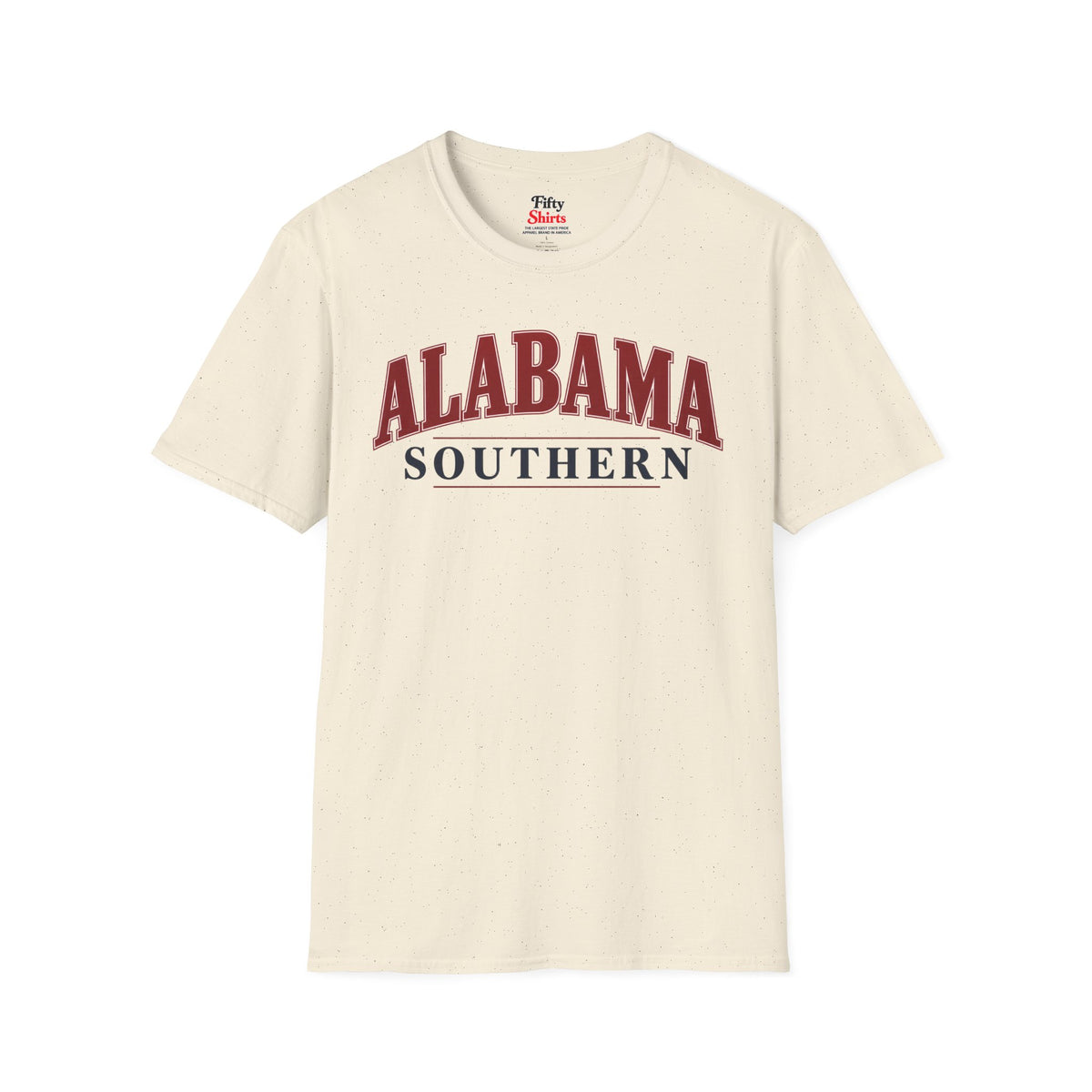 Alabama Southern Unisex Softstyle T Shirt State Name Graphic Tee