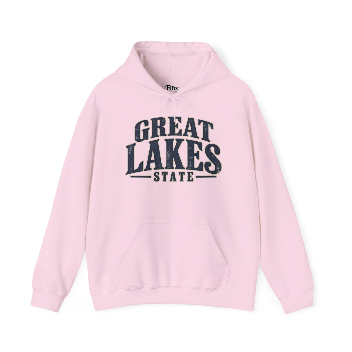Michigan Great Lakes State Unisex Hoodie State Name Graphic