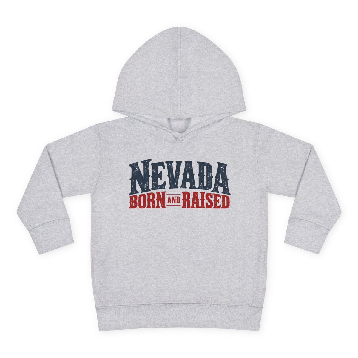 Nevada Born and Raised Classic Ranchwear Unisex Toddler Pullover Fleece Hoodie