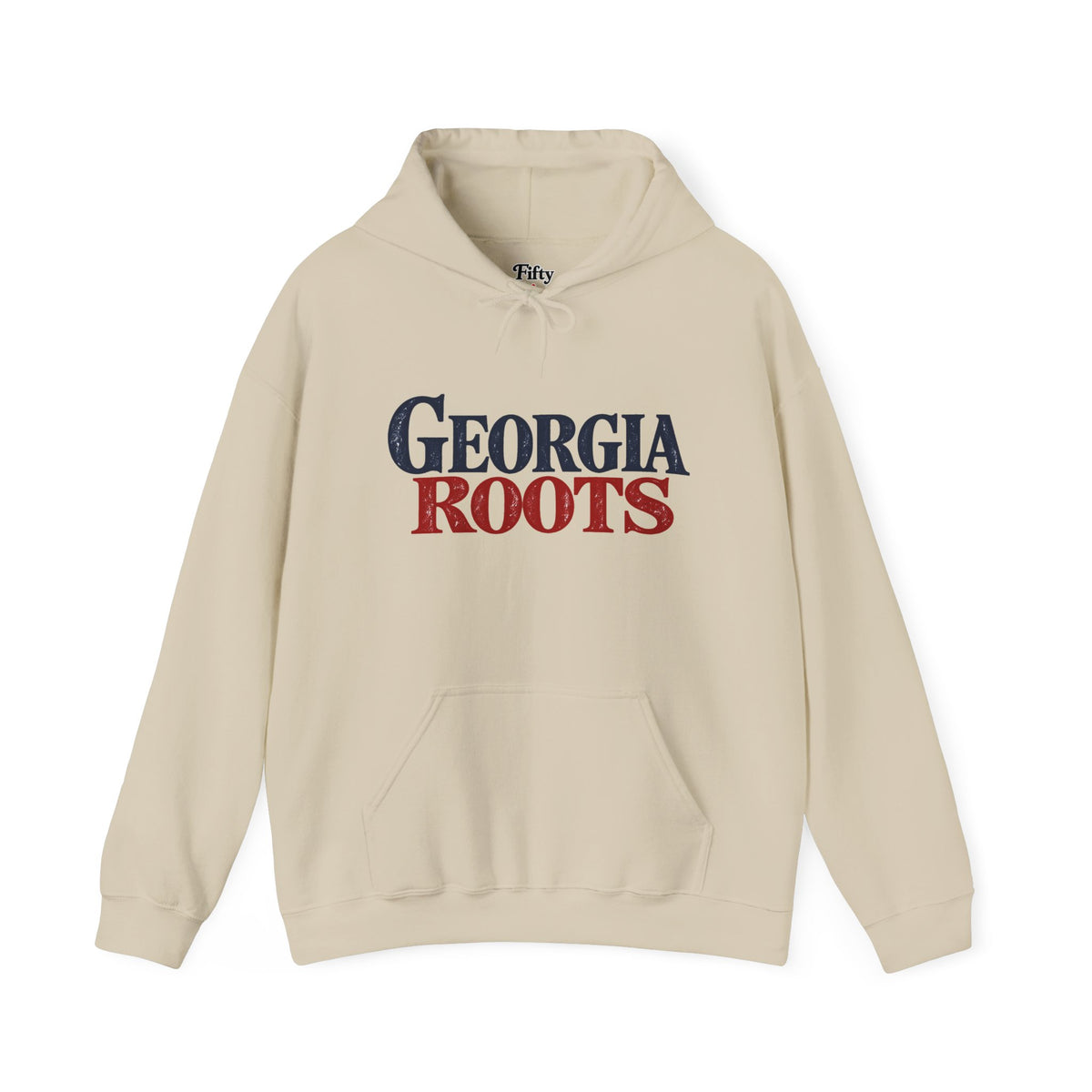 Georgia Roots Unisex Hoodie State Name Graphic