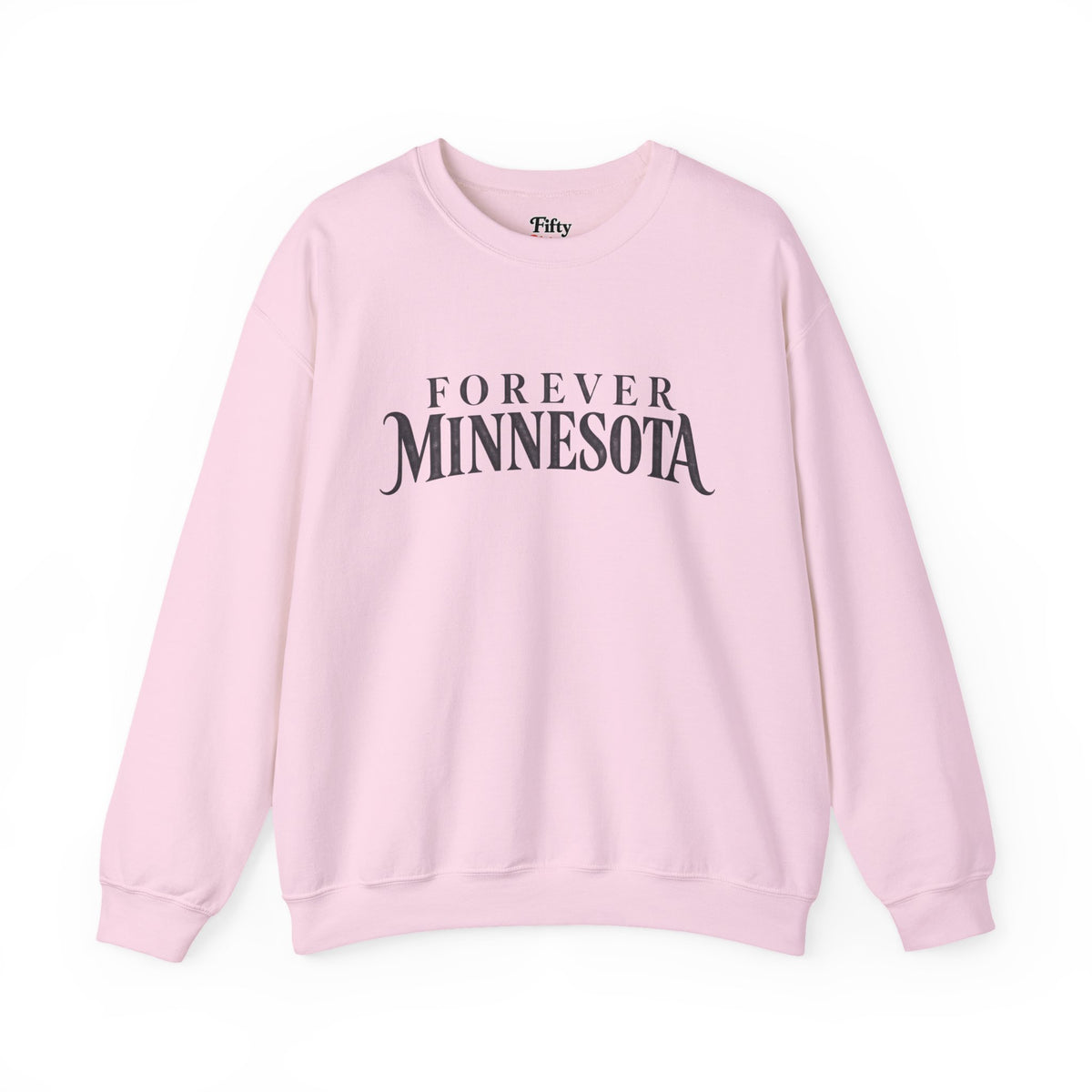 Forever Minnesota Unisex Crewneck Sweatshirt State Name Graphic