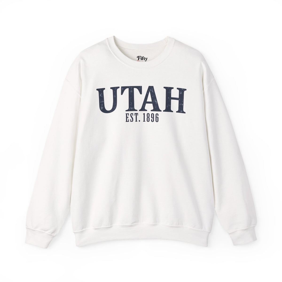 Utah Est. 1896 Unisex Crewneck Sweatshirt State Name Graphic