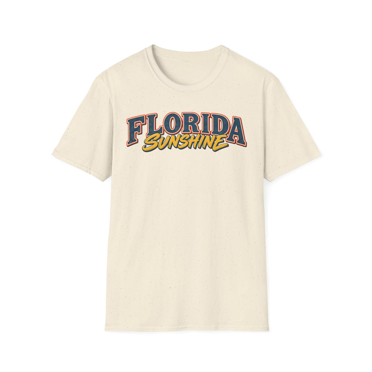 Florida Sunshine Unisex Softstyle T Shirt State Name Graphic Tee