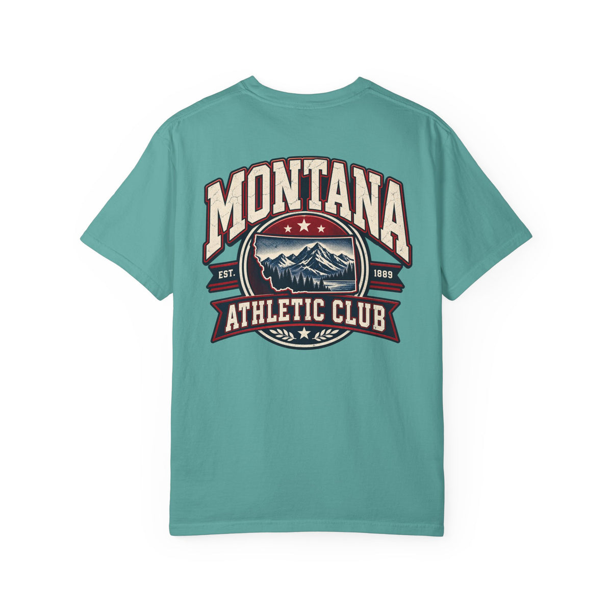 Montana Athletic Club Unisex Comfort Color 1717 Streetwear Graphic Tee