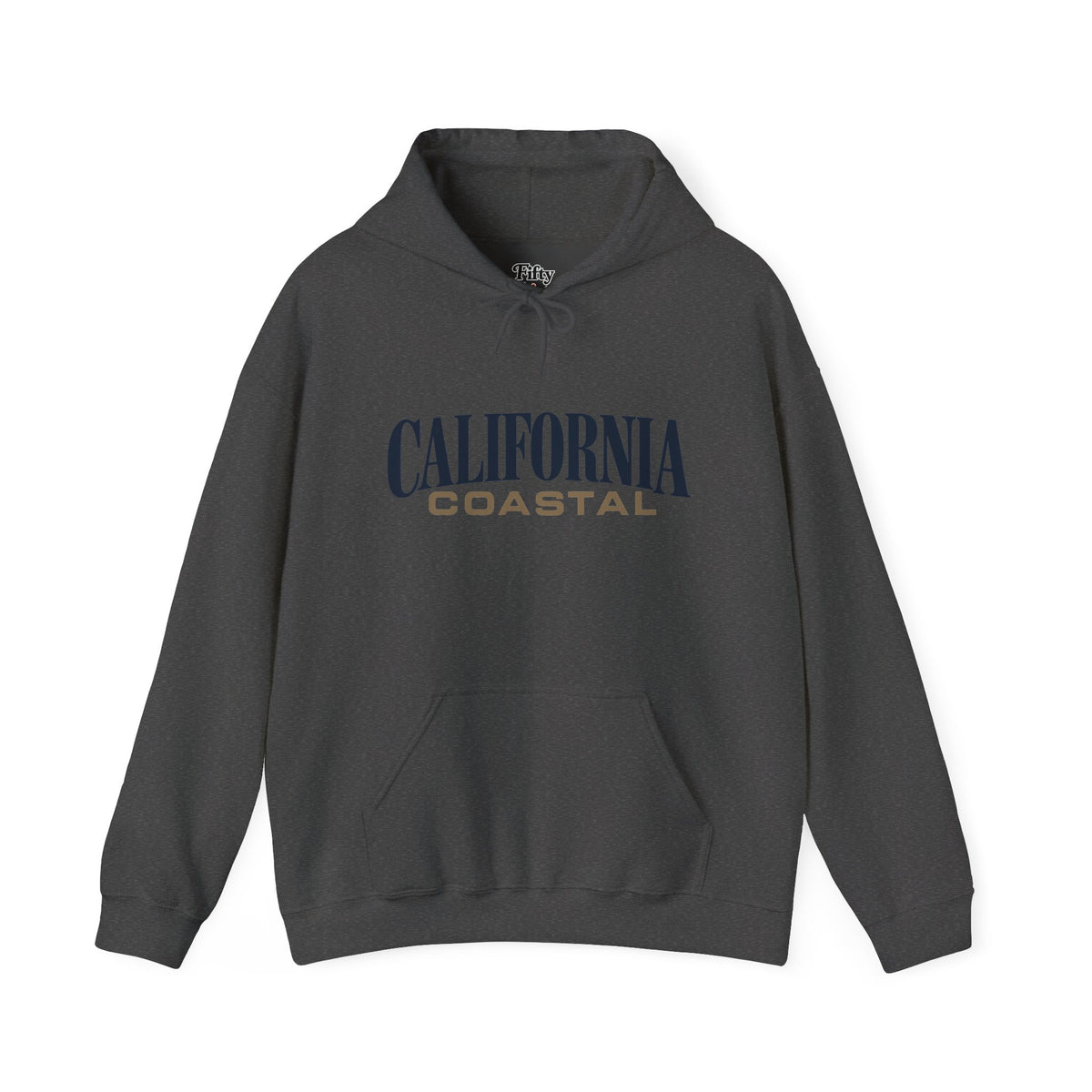 California Coastal Unisex Hoodie State Name Graphic