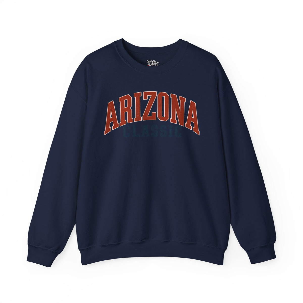 Arizona Classic Unisex Crewneck Sweatshirt State Name Graphic
