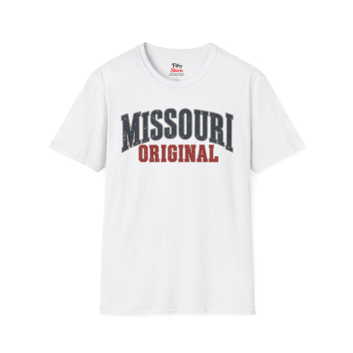 Missouri Original Unisex Softstyle T Shirt State Name Graphic Tee