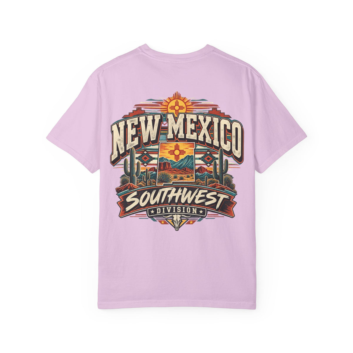 New Mexico Rodeo Club Unisex Comfort Color 1717 Streetwear Graphic Tee