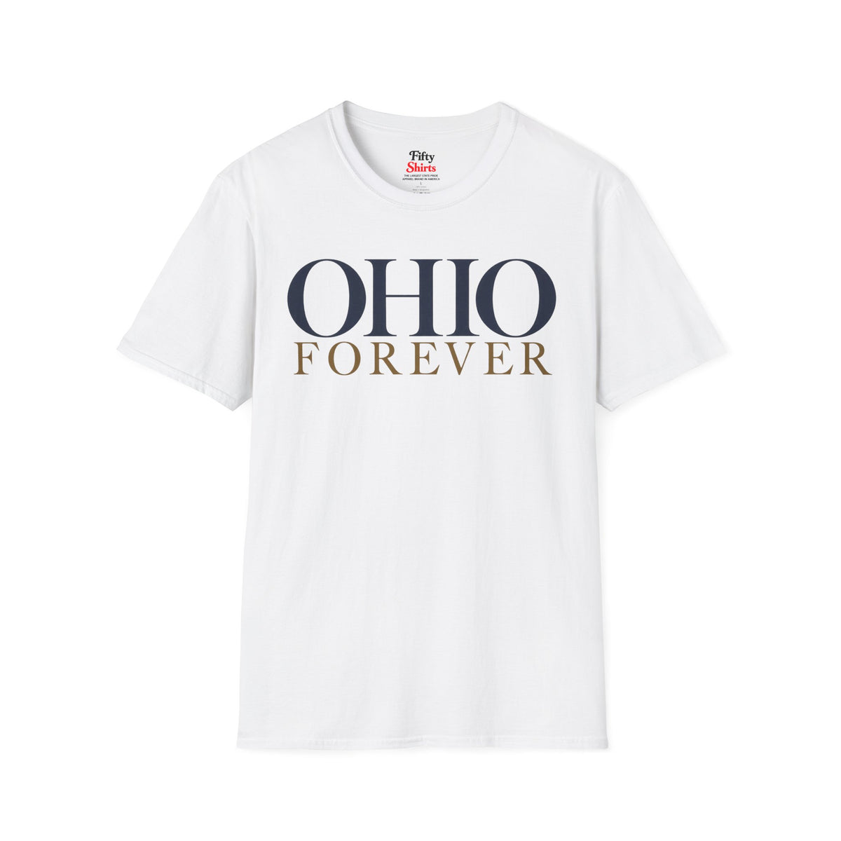 Ohio Forever Unisex Softstyle T Shirt State Name Graphic Tee