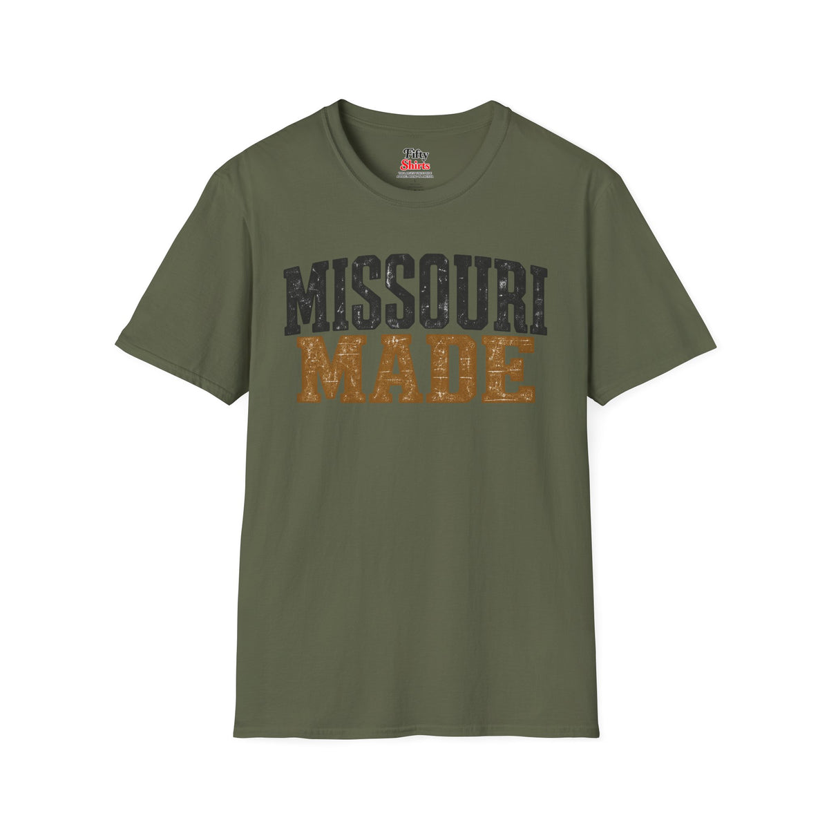 Missouri Made Unisex Softstyle T Shirt State Name Graphic Tee
