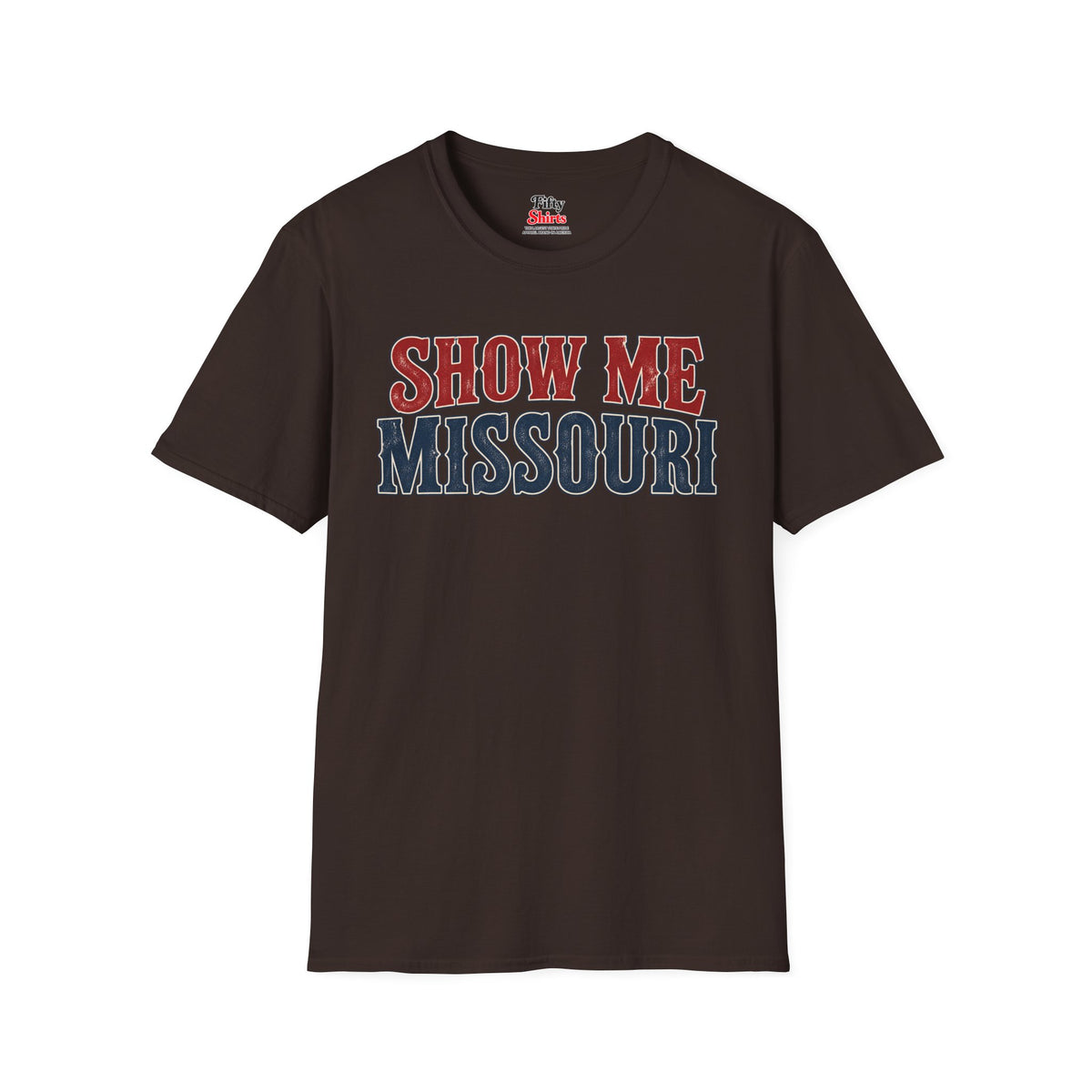Show Me Missouri Unisex Softstyle T Shirt State Name Graphic Tee