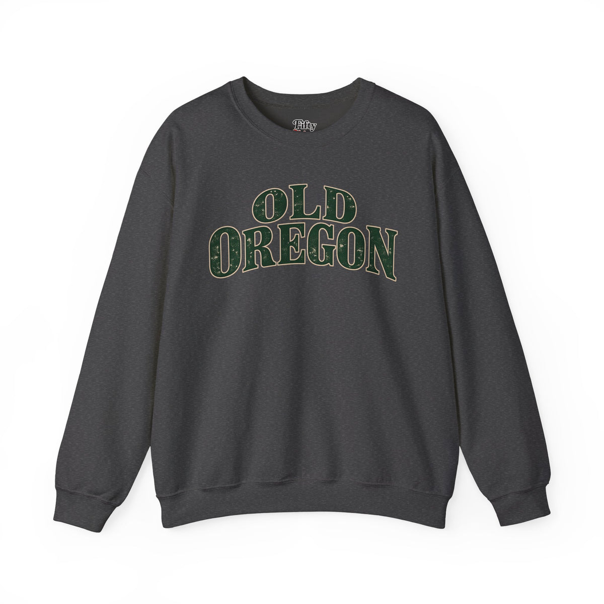 Old Oregon Unisex Crewneck Sweatshirt State Name Graphic