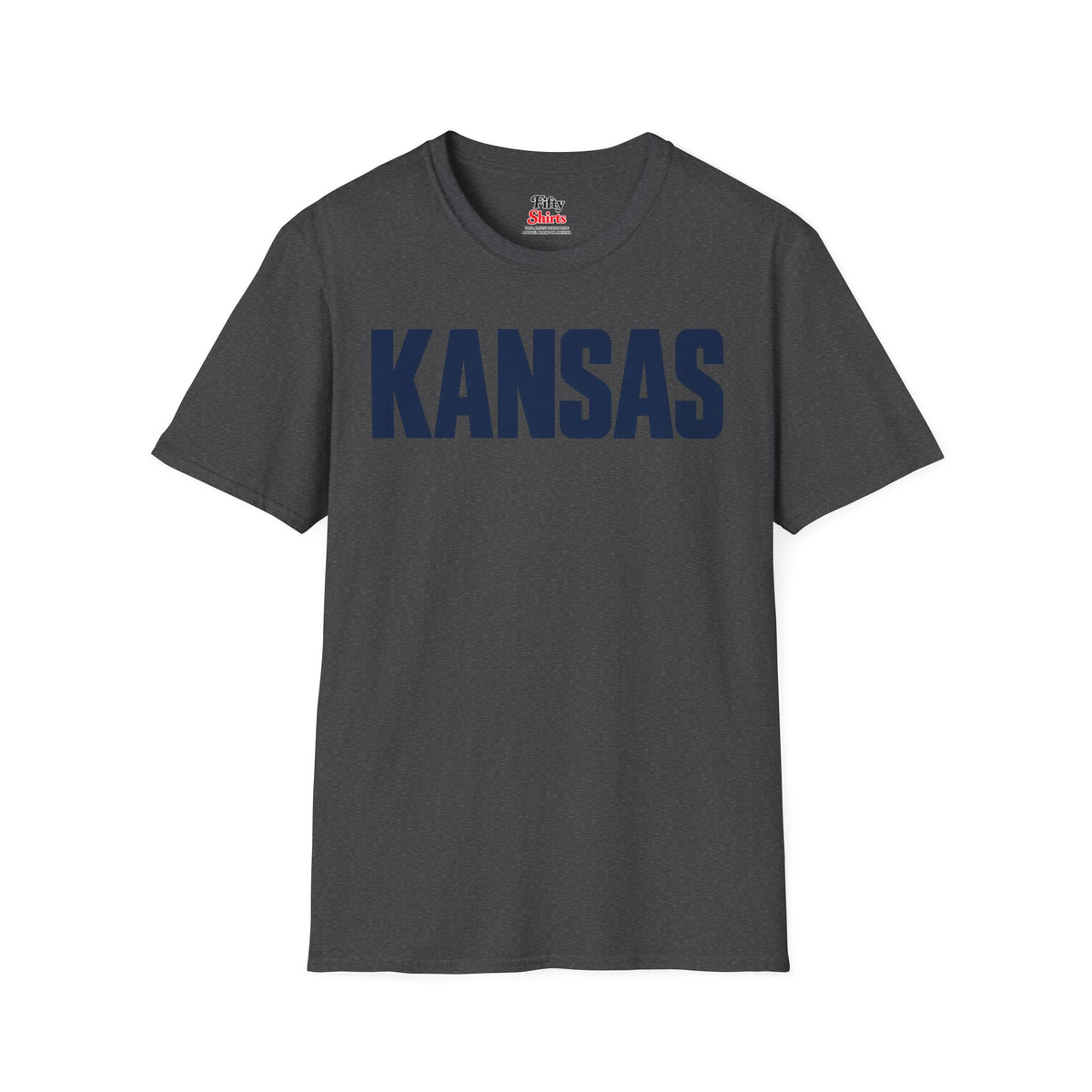 Kansas Unisex Softstyle T Shirt State Name Graphic Tee