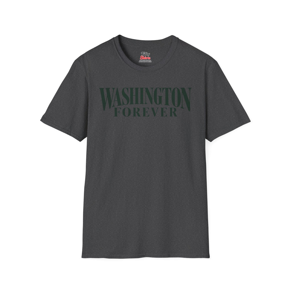 Washington Forever Unisex Softstyle T Shirt State Name Graphic Tee