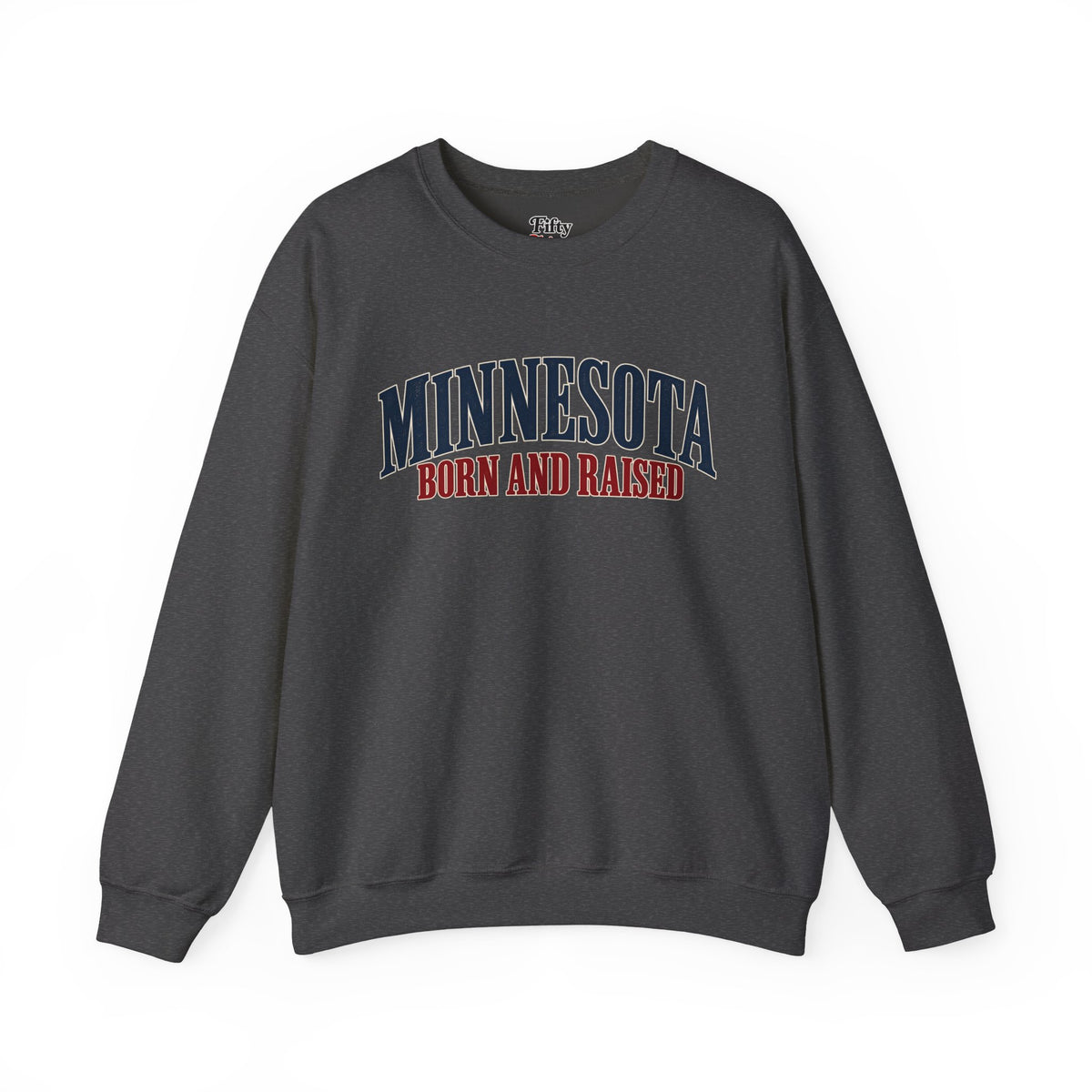Minnesota Born and Raised Luxury Heritage Unisex Sweatshirt Graphic
