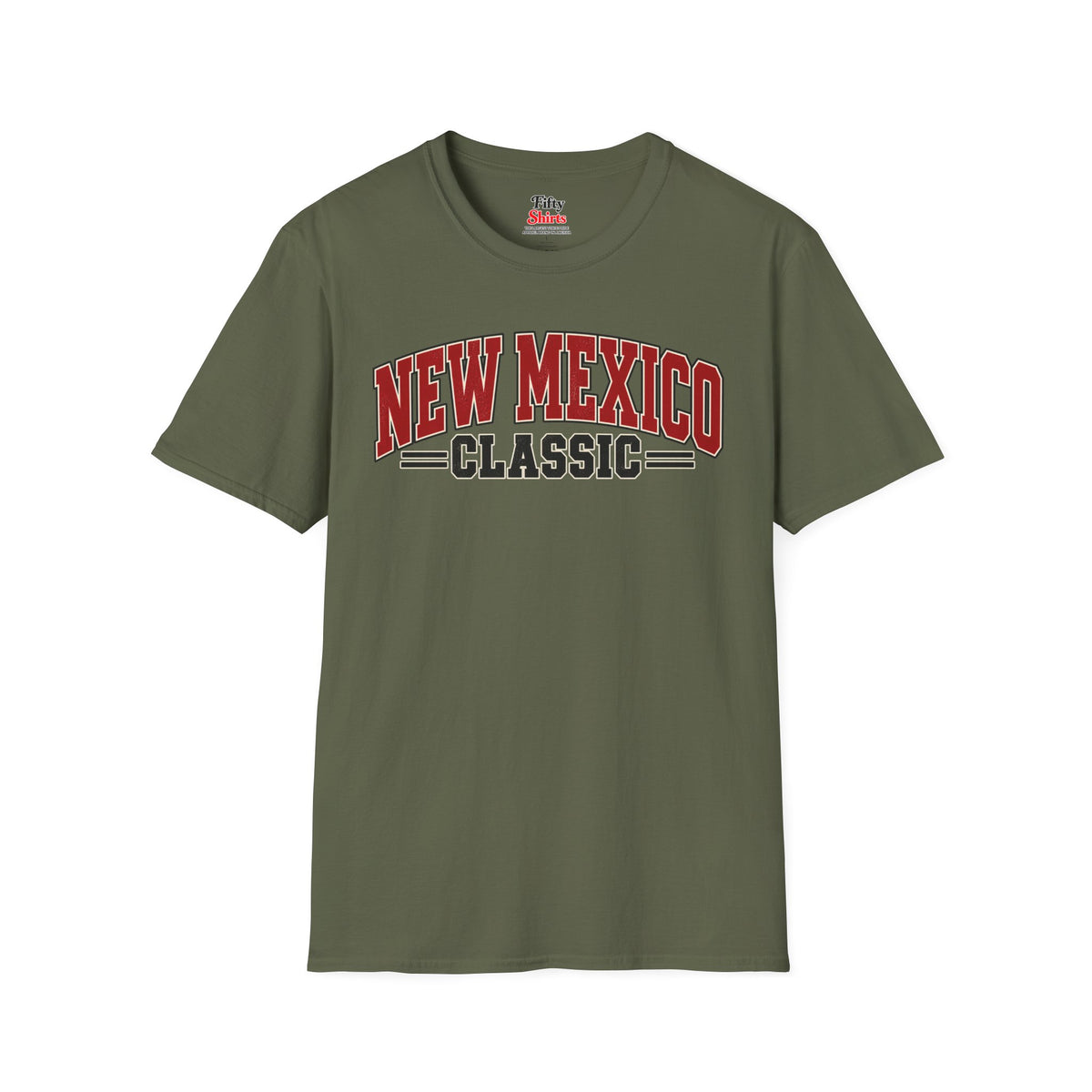 New Mexico Classic Unisex Softstyle T Shirt State Name Graphic Tee
