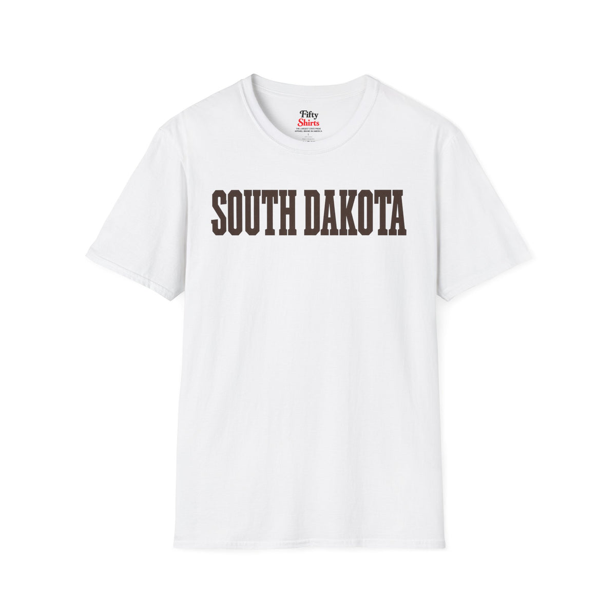South Dakota Unisex Softstyle T Shirt State Name Graphic Tee
